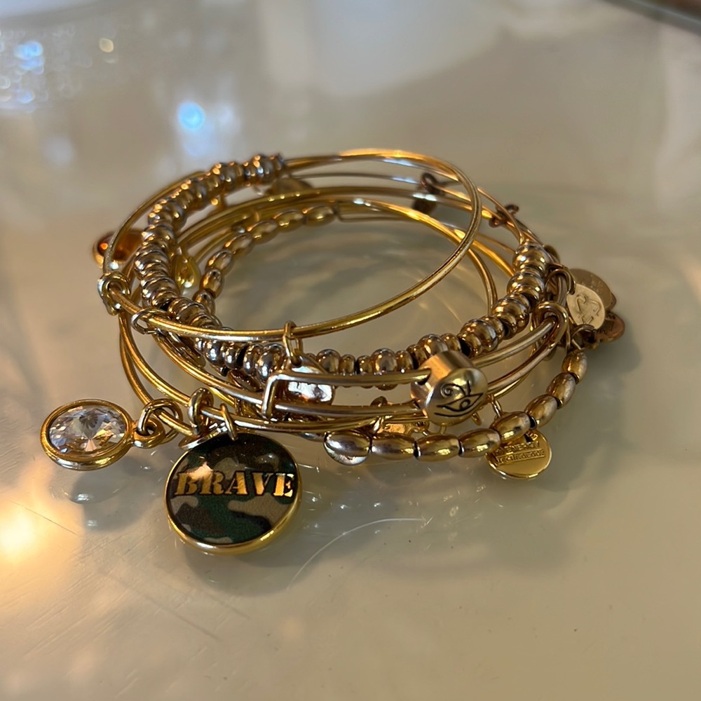 Alex and Ani Bracelet Bundle of 6